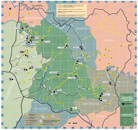 mapa de trilhas